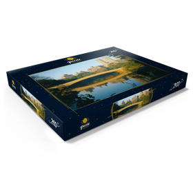Darstellung des Puzzle Motivs See im Central Park, Uptown Manhattan, New York City, New York, USA - Puzzleteile: 200