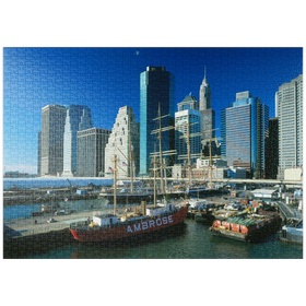 Darstellung des Puzzle-Motivs Southstreet Seaport Museum, New York City, USA – Puzzleteile: 1000