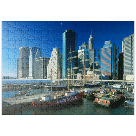 Darstellung des Puzzle-Motivs Southstreet Seaport Museum, New York City, USA – Puzzleteile: 200