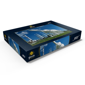 Alternative Darstellung des Puzzle-Motivs Raketenpark, Kennedy Space Center, Cape Caneveral, Florida, USA – Puzzleteile: 1000