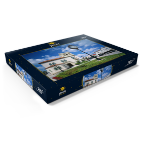 Alternative Darstellung des Puzzle-Motivs Rathaus von Palm Beach, Florida, USA – Puzzleteile: 200