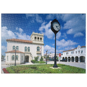 Darstellung des Puzzle Motivs Rathaus von Palm Beach, Florida, USA - Puzzleteile: 500