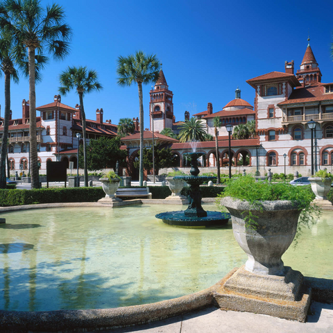 Flagler College in St. Augustine, Florida, USA 1000 Puzzle 3D Modell