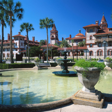 Flagler College in St. Augustine, Florida, USA 100 Puzzle 3D Modell