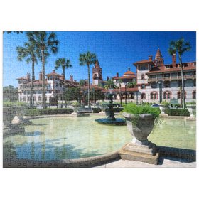 Darstellung des Puzzle Motivs Flagler College in St. Augustine, Florida, USA - Puzzleteile: 500