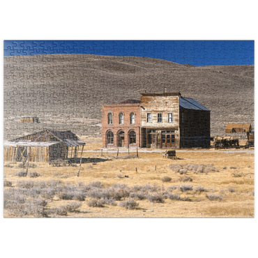 puzzleplate Geisterstadt Bodie, Kalifornien, USA 500 Puzzle
