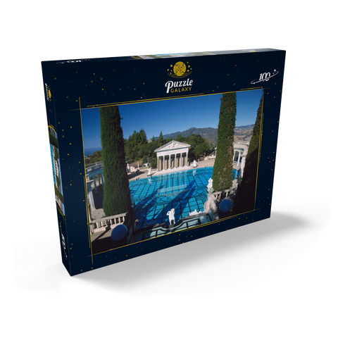 Neptune Pool vom Hearst Castle, Kalifornien, USA 100 Puzzle Schachtel Ansicht2