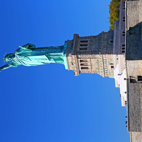 Freiheitsstatue, Liberty Island, New York City, New York, USA 1000 Puzzle 3D Modell