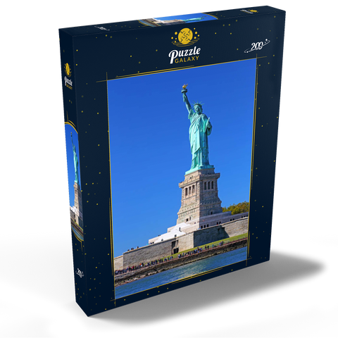 Freiheitsstatue, Liberty Island, New York City, New York, USA 200 Puzzle Schachtel Ansicht2