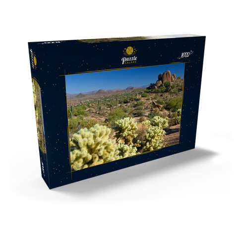 Blick vom Pinnacle Peak, Scottsdale, Arizona, USA 1000 Puzzle Schachtel Ansicht2