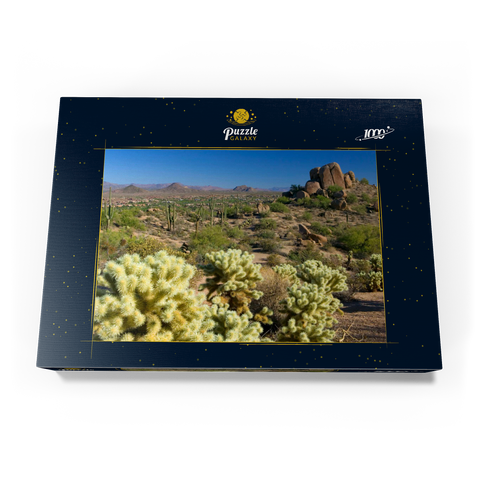 Blick vom Pinnacle Peak, Scottsdale, Arizona, USA 1000 Puzzle Schachtel Ansicht3