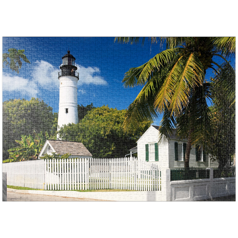 puzzleplate Leuchtturm von Key West, Florida Keys, Florida, USA 1000 Puzzle