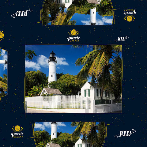 Leuchtturm von Key West, Florida Keys, Florida, USA 1000 Puzzle Schachtel 3D Modell