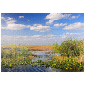 Darstellung des Puzzle Motivs Everglades Nationalpark, Florida, USA - Puzzleteile: 1000