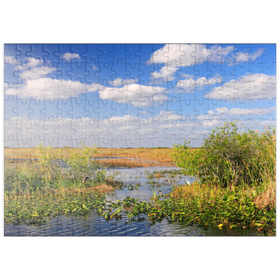 Darstellung des Puzzle Motivs Everglades Nationalpark, Florida, USA - Puzzleteile: 200
