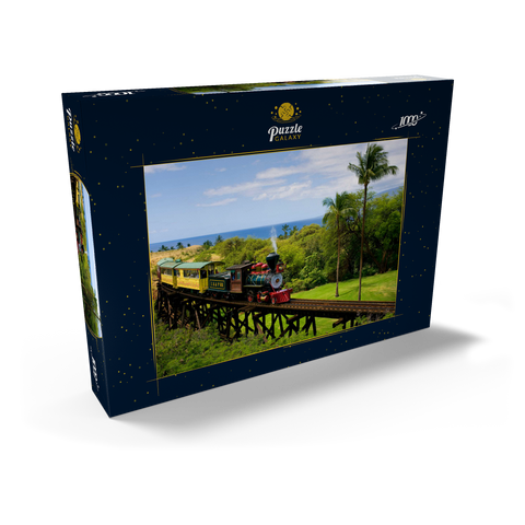 Sugar Cane Train bei Ka'anapali, Insel Maui, Hawaii, USA 1000 Puzzle Schachtel Ansicht2