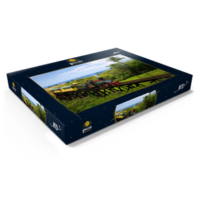 Darstellung des Puzzle Motivs Sugar Cane Train bei Ka'anapali, Insel Maui, Hawaii, USA - Puzzleteile: 100