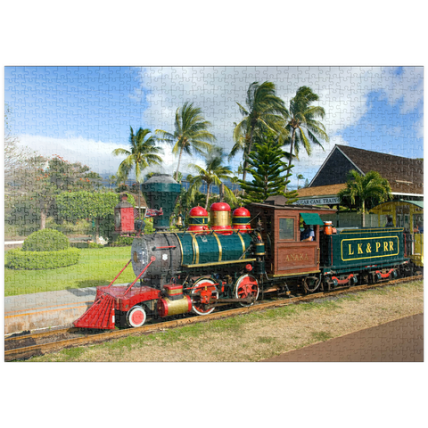 puzzleplate Sugar Cane Train, Ka'anapali, Insel Maui, Hawaii, USA 1000 Puzzle