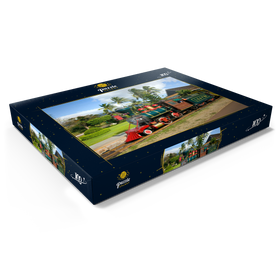 Darstellung des Puzzle Motivs Miniatur-Zug, Sugar Cane Train, Ka'anapali, Insel Maui, Hawaii, USA - Puzzleteile: 100