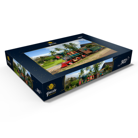 Sugar Cane Train, Ka'anapali, Insel Maui, Hawaii, USA 500 Puzzle Schachtel Ansicht1