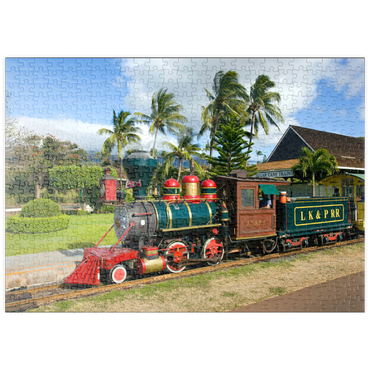 puzzleplate Sugar Cane Train, Ka'anapali, Insel Maui, Hawaii, USA 500 Puzzle
