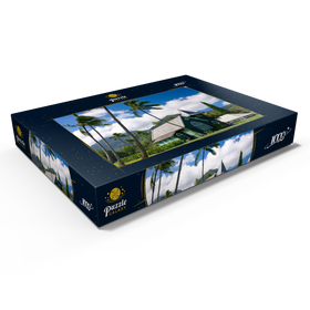 Darstellung des Puzzle Motivs Waioli Huiia Kirche, Hawaii, USA - Puzzleteile: 1000