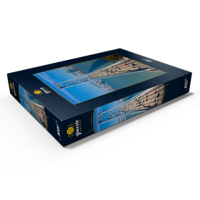 Alternative Darstellung des Puzzle-Motivs San Francisco - Oakland Bay Bridge, Kalifornien, USA – Puzzleteile: 1000