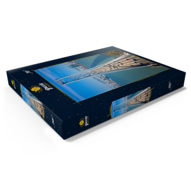Alternative Darstellung des Puzzle-Motivs San Francisco - Oakland Bay Bridge, Kalifornien, USA – Puzzleteile: 200
