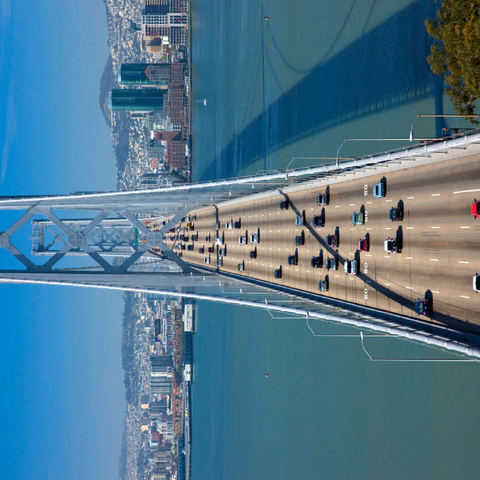 Bay Bridge mit Skyline, San Francisco, Kalifornien, USA 200 Puzzle 3D Modell