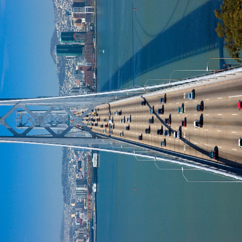 Bay Bridge mit Skyline, San Francisco, Kalifornien, USA 500 Puzzle 3D Modell