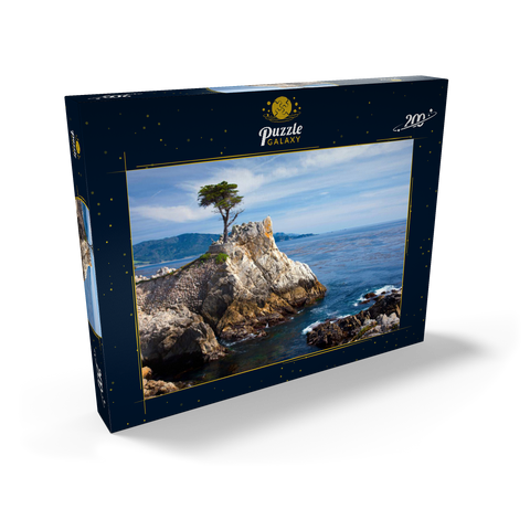 Monterey Zypresse (Lone Cypress) an der Pazifikküste bei 200 Puzzle Schachtel Ansicht2