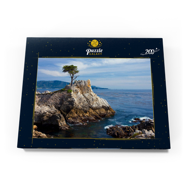 Monterey Zypresse (Lone Cypress) an der Pazifikküste bei 200 Puzzle Schachtel Ansicht3