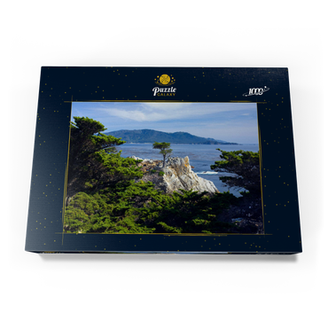 Monterey Zypresse (Lone Cypress) an der Pazifikküste bei 1000 Puzzle Schachtel Ansicht3