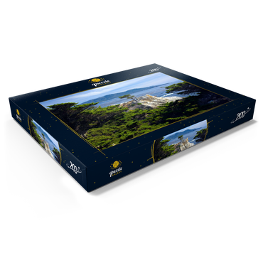 Monterey Zypresse (Lone Cypress) an der Pazifikküste bei 200 Puzzle Schachtel Ansicht1