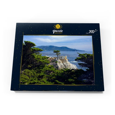 Monterey Zypresse (Lone Cypress) an der Pazifikküste bei 200 Puzzle Schachtel Ansicht3