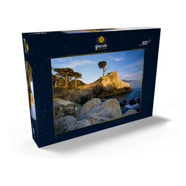Monterey Zypresse (Lone Cypress) an der Pazifikküste bei 500 Puzzle Schachtel Ansicht2