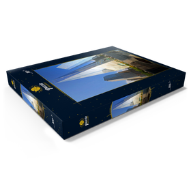 Darstellung des Puzzle Motivs Ground Zero, Gedenkstätte auf dem Gelände des One World Trade Center, Manhattan, New York City, USA - Puzzleteile: 100