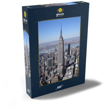 Empire State Building, Manhattan, New York City, New York, USA 1000 Puzzle Schachtel Ansicht2