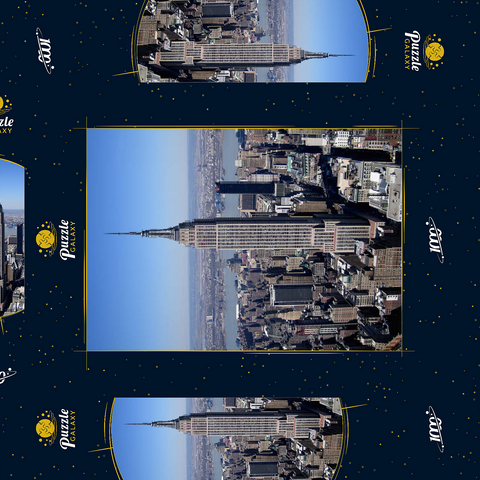 Empire State Building, Manhattan, New York City, New York, USA 1000 Puzzle Schachtel 3D Modell