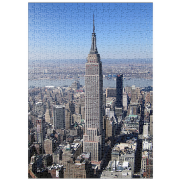 puzzleplate Empire State Building, Manhattan, New York City, New York, USA 500 Puzzle