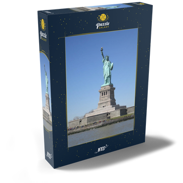 Freiheitsstatue, Liberty Island, New York City, New York, USA 1000 Puzzle Schachtel Ansicht2