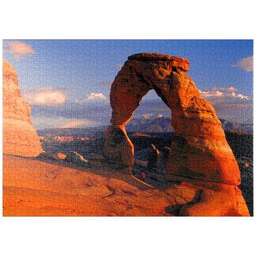 puzzleplate Delicate Arch, Arches Nationalpark, Utah, USA 1000 Puzzle
