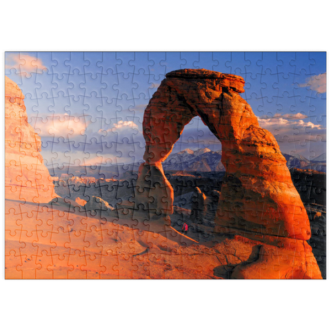 puzzleplate Delicate Arch, Arches Nationalpark, Utah, USA 200 Puzzle
