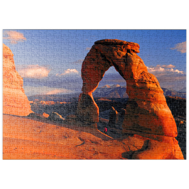 puzzleplate Delicate Arch, Arches Nationalpark, Utah, USA 500 Puzzle