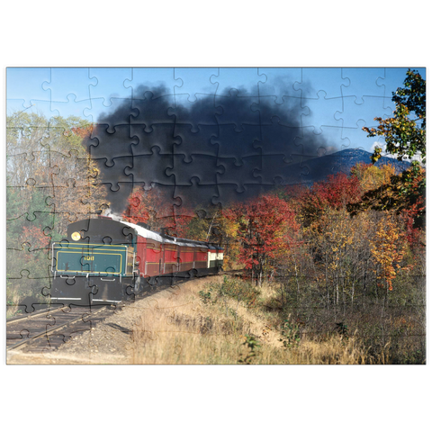 puzzleplate Conway Scenic Railroad, Mount Washington Valley, New Hampshire, USA 100 Puzzle