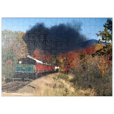puzzleplate Conway Scenic Railroad, Mount Washington Valley, New Hampshire, USA 200 Puzzle