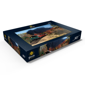 Darstellung des Puzzle Motivs Conway Scenic Railroad, Mount Washington Valley, New Hampshire, USA - Puzzleteile: 500