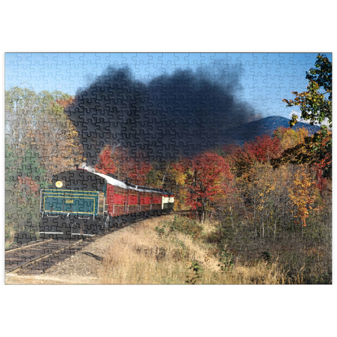 puzzleplate Conway Scenic Railroad, Mount Washington Valley, New Hampshire, USA 500 Puzzle