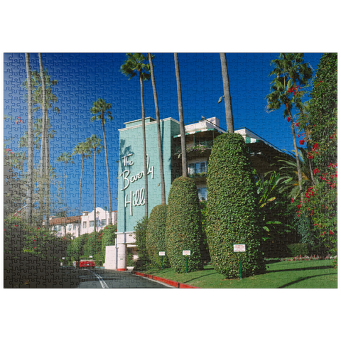puzzleplate Beverly Hills Hotel in Los Angeles, Kalifornien, USA 1000 Puzzle