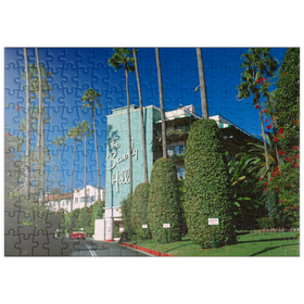 Darstellung des Puzzle-Motivs Beverly Hills Hotel in Los Angeles, Kalifornien, USA – Puzzleteile: 200
